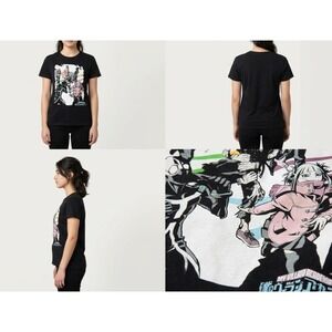 Crunchyroll T-Shirt Unisex S Black My Hero Academia Villains Group Walk Graphic
